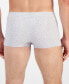 ფოტო #4 პროდუქტის BOSS by Men's Ribbed-Knit Trunks