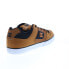 Фото #8 товара DC Pure 300660-KBO Mens Brown Leather Lace Up Skate Inspired Sneakers Shoes