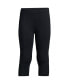 Girls School Uniform Tough Cotton Capri Leggings