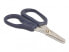 Фото #2 товара Delock 90554 - Adult - Figure cut - Single - Blue - Silver - Steel - Office scissors