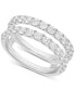 ფოტო #1 პროდუქტის IGI Certified Lab Grown Diamond (1-1/2 ct. t.w.) Enhancer Ring in 14K White Gold