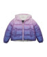 ფოტო #1 პროდუქტის Girls Heavyweight Puffer Jacket Sherpa Lined Bubble Coat