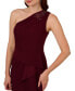 ფოტო #5 პროდუქტის Women's Beaded One-Shoulder Gown