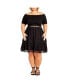 ფოტო #1 პროდუქტის Plus Size Aura Dress