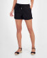 ფოტო #1 პროდუქტის Women's Drawstring-Waist Dock Shorts