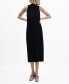 Фото #1 товара Women's Tailored Ribbed Dress