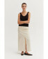 Фото #2 товара Women's Yunes Tencel Cotton Midi Skirt