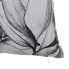 Cushion Polyester Cotton White Black Sheets 45 x 30 cm