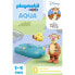 PLAYMOBIL 1.2.3 & Disney: Tigger´S Rubber Boat Ride Construction Game