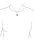 ფოტო #5 პროდუქტის Charm Baby Shoe Pendant Necklace Gift For New Mother Women Pink Enamel Bow Engravable CZ Accent .925 Sterling Silver