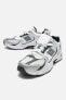 Фото #2 товара 530 White Silver Metallic Black Kadın Spor Ayakkabı