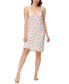 ფოტო #4 პროდუქტის Women's Printed V-Neck Nightgown