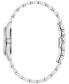 ფოტო #2 პროდუქტის Women's Crystal Stainless Steel Bracelet Watch 29mm