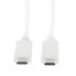 Фото #3 товара LogiLink CU0130 - 0.5 m - USB C - USB C - USB 3.2 Gen 2 (3.1 Gen 2) - 10000 Mbit/s - White