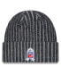 Фото #2 товара Men's Black Los Angeles Chargers 2023 Salute To Service Cuffed Knit Hat