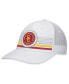 ფოტო #1 პროდუქტის Men's White USC Trojans Top Trace Trucker Snapback Hat