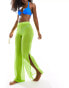 Фото #4 товара Threadbare beach trousers in lime green