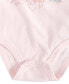 ფოტო #5 პროდუქტის Baby Girls Princesses Bodysuit, Pants & Headband, 3 Piece Set