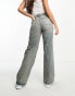 Фото #4 товара Stradivarius Tall STR baggy jean in vintage wash