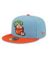 Men's Light Blue Montgomery Biscuits Montgomery Kimchi Theme Night 59FIFTY Fitted Hat