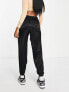 Фото #2 товара ASOS DESIGN Hourglass satin seam detail jogger in black