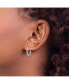 ფოტო #3 პროდუქტის Stainless Steel Polished Endless Hoop Earrings