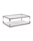 Фото #1 товара Jasper 48" Glass Coffee Table