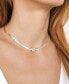 ფოტო #2 პროდუქტის Zodiac Herringbone 18K Gold Plated Necklace