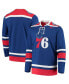 Фото #2 товара Men's G-III Sports by Carl Banks Royal Philadelphia 76ers Pointman Hockey Fashion Jersey