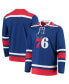 Men's G-III Sports by Carl Banks Royal Philadelphia 76ers Pointman Hockey Fashion Jersey