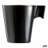 Фото #1 товара Кружка Mug Luminarc Flashy Чёрный 80 ml Двухцветный Cтекло (24 штук)