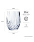 Cristal D'Arques 10oz Stemless Wine Glass, Set of 12