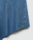 Фото #3 товара Юбка джинсовая асимметричная MANGO