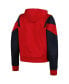 Women's Red St. Louis Cardinals Color Block Fleece Quarter-Zip Hoodie Красный, 2XL - фото #2