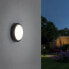 Фото #8 товара Настенный светильник Paulmann 941.88 - уличное освещение - серый - пластик - IP44 - II - крепление на стену