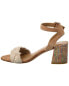 Фото #2 товара Johnny Was Braid Block Suede Sandal Women's