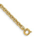 Фото #3 товара Diamond2Deal 18k Yellow Gold Solid Flat 18" Omega Necklace