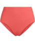 Фото #2 товара Women's Chlorine Resistant Smoothing Control High Waisted Bikini Bottoms