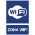 NORMALUZ Zona Wifi Sign 30x40 cm