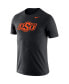 Фото #3 товара Men's Black Oklahoma State Cowboys Big and Tall Legend Primary Logo Performance T-shirt