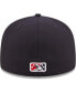 Фото #5 товара Men's Navy Worcester Red Sox Authentic Collection 59FIFTY Fitted Hat