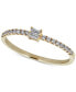 ფოტო #1 პროდუქტის Diamond Baguette Ring (1/4 ct. t.w.) in 14k Gold