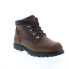 Фото #4 товара Wolverine Drummond Lace W880119 Mens Brown Leather Work Boots