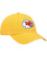 Фото #4 товара Men's Gold-Tone Kansas City Chiefs Secondary Clean Up Adjustable Hat