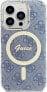 Guess Guess GUHMP15LH4STB iPhone 15 Pro 6.1" niebieski/blue hardcase IML 4G MagSafe - фото #15