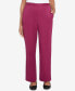 Фото #1 товара Petite Wine Countryside Seam Pocket Medium Length Pants