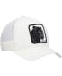 Фото #3 товара Men's White The Panther Trucker Adjustable Hat