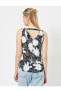 Топ Koton Neck Patterned Tank