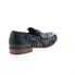 Фото #8 товара Robert Graham Funsters RG5779S Mens Black Loafers & Slip Ons Penny Shoes 9.5