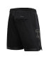 ფოტო #4 პროდუქტის Men's Black Philadelphia 76ers Shorts